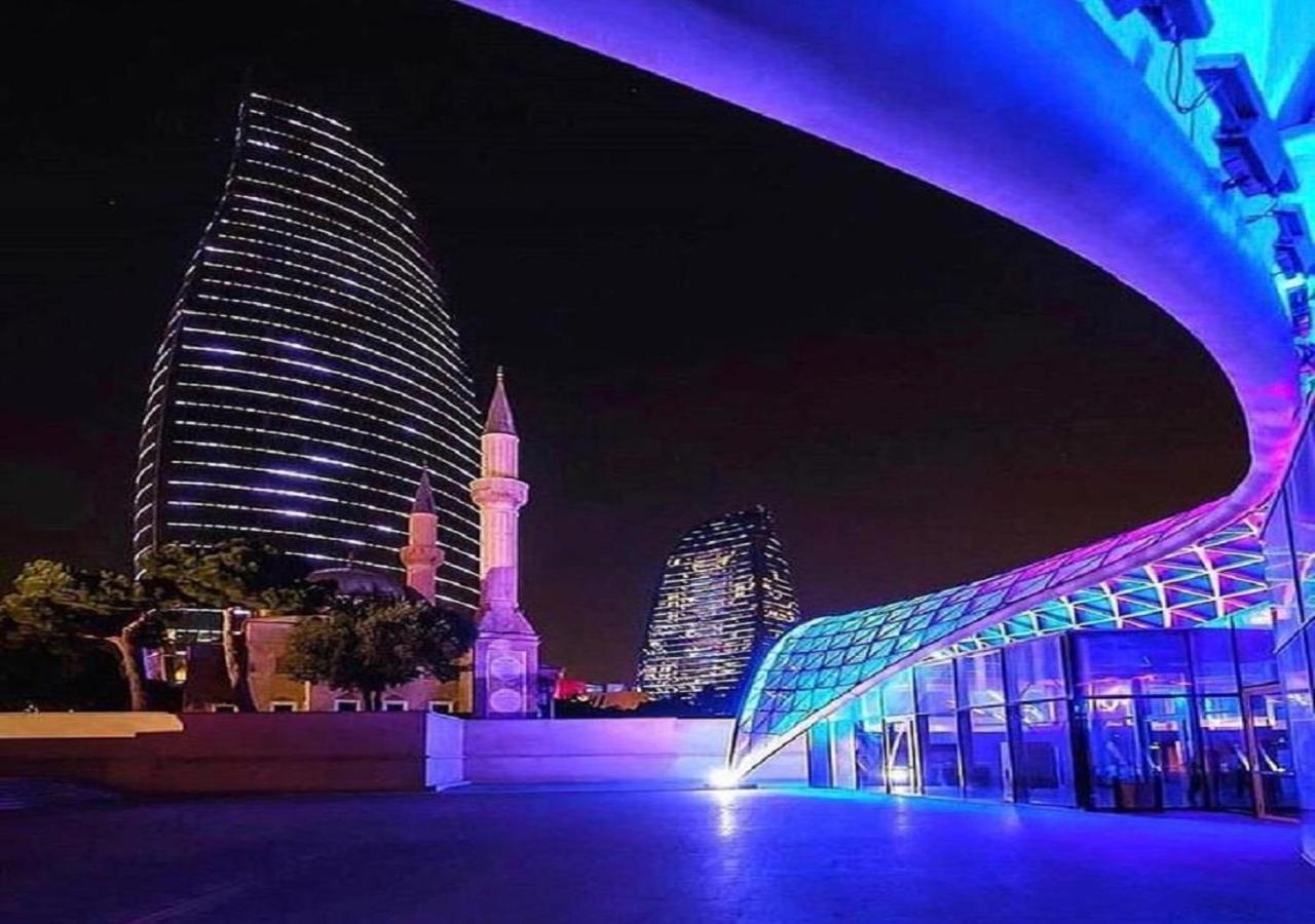 Demir Yol Plaza Hotel Baku Bagian luar foto