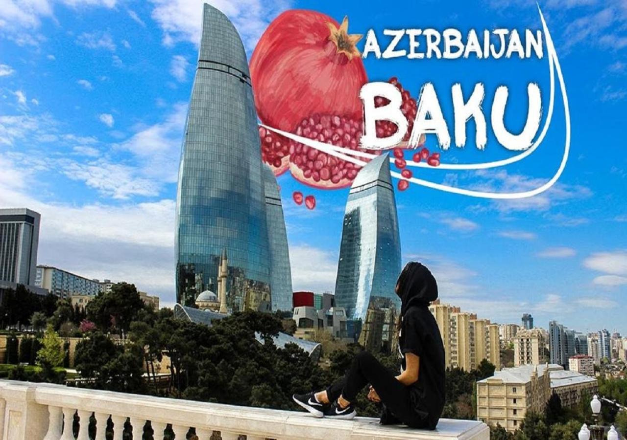 Demir Yol Plaza Hotel Baku Bagian luar foto