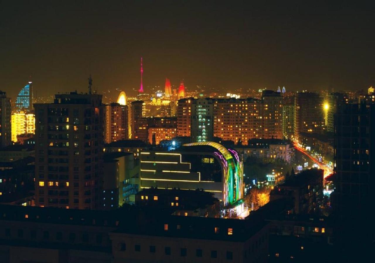 Demir Yol Plaza Hotel Baku Bagian luar foto