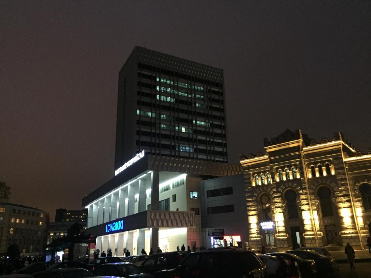 Demir Yol Plaza Hotel Baku Bagian luar foto