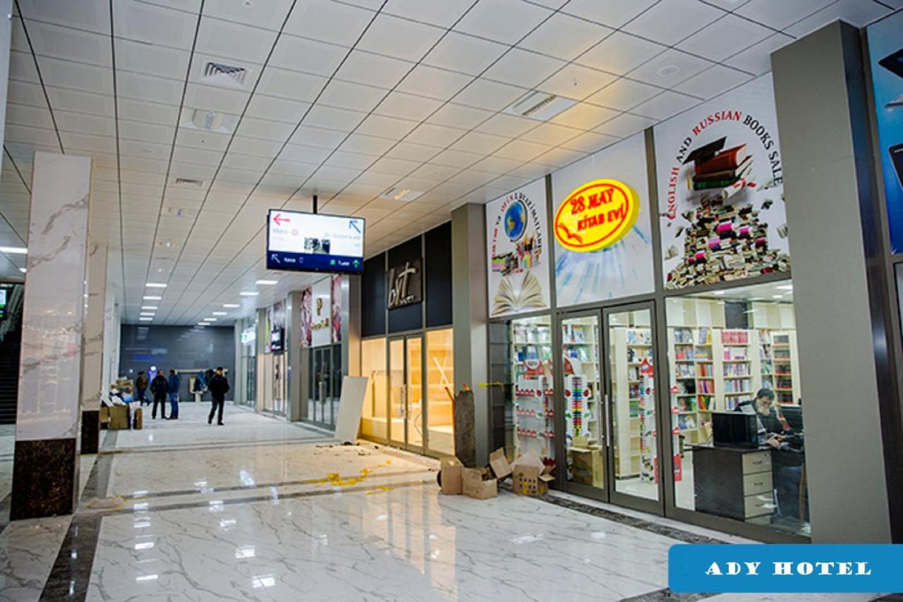 Demir Yol Plaza Hotel Baku Bagian luar foto