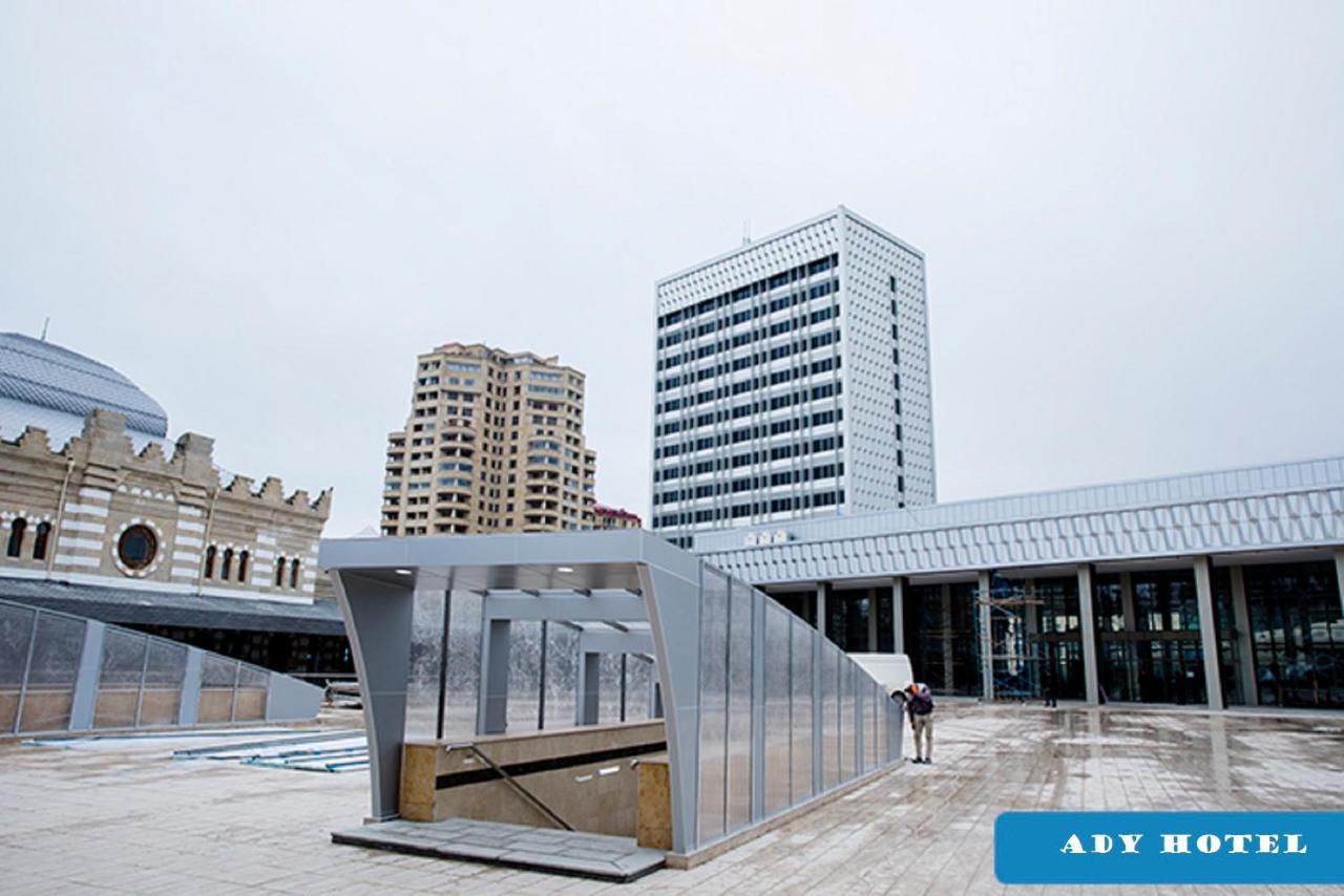 Demir Yol Plaza Hotel Baku Bagian luar foto